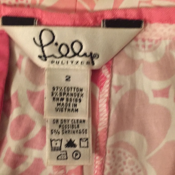 Lilly Pulitzer Capri pants. - Picture 4 of 4